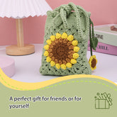 Crochet Hand Knitting Portable Knitting Bag